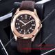 2017 Clone Patek Philippe Rose Gold Black Dial Rubber Strap 39mm (4)_th.jpg